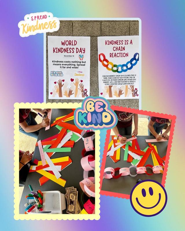 kindess collage of images at our school