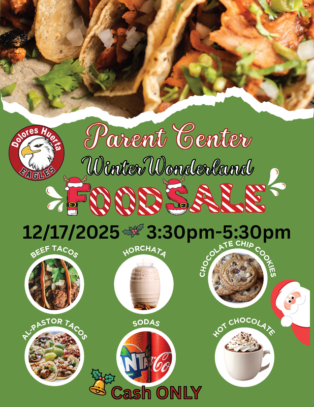 Parent Center Winter Wonderland Food Sale