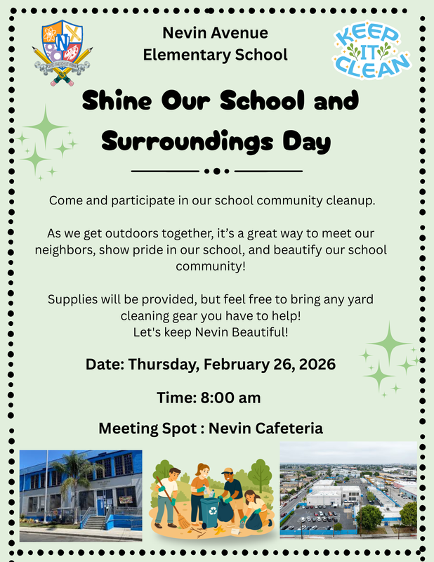 clean-up day flyer