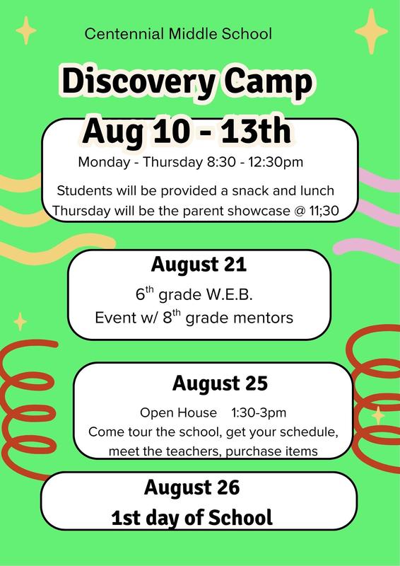 upcoming 6th grade events Featured Photo