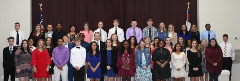 NTHS Induction Ceremony Featured Photo