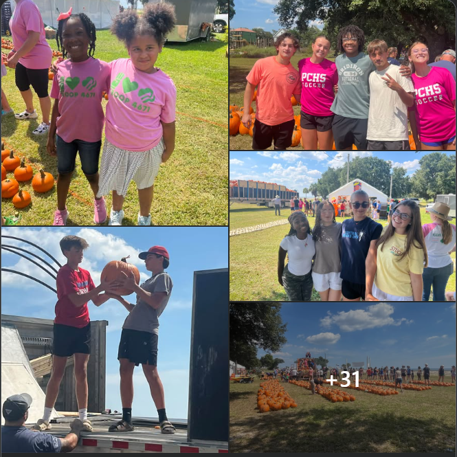 🎃 It Means More Here. 🎃 Today, all four of our schools joined together with Trinity Episcopal Church to unload pumpkins for their annual pumpkin patch. Featured Photo