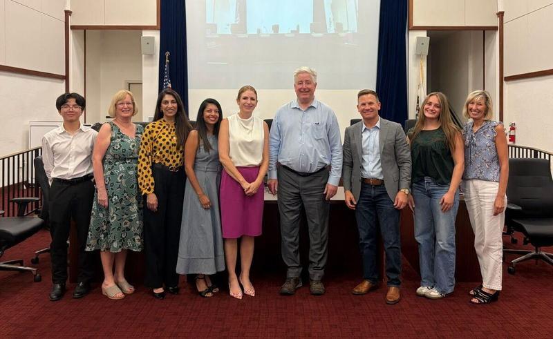 Board of Education Highlight Photo with PV Transit Authority