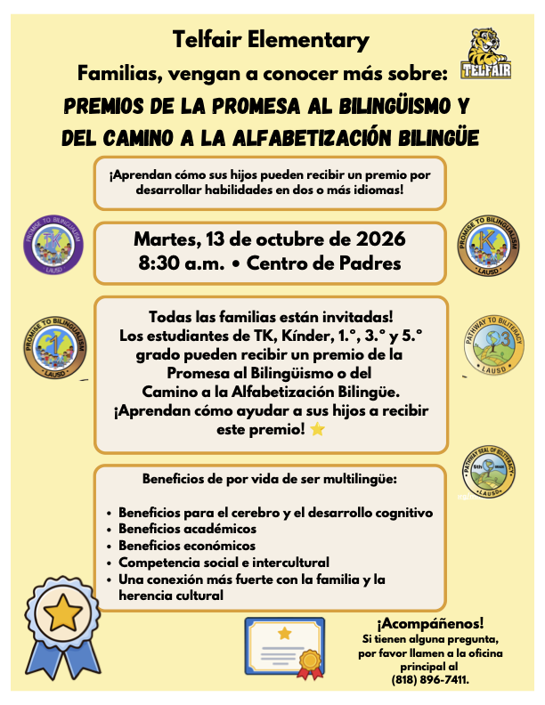 Premios De La Promesa Al Bilingüismo Y Del Camino A La Alfabetización Bilingüe