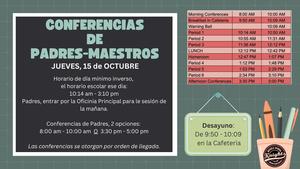 Conferencias de Padres-Maestros