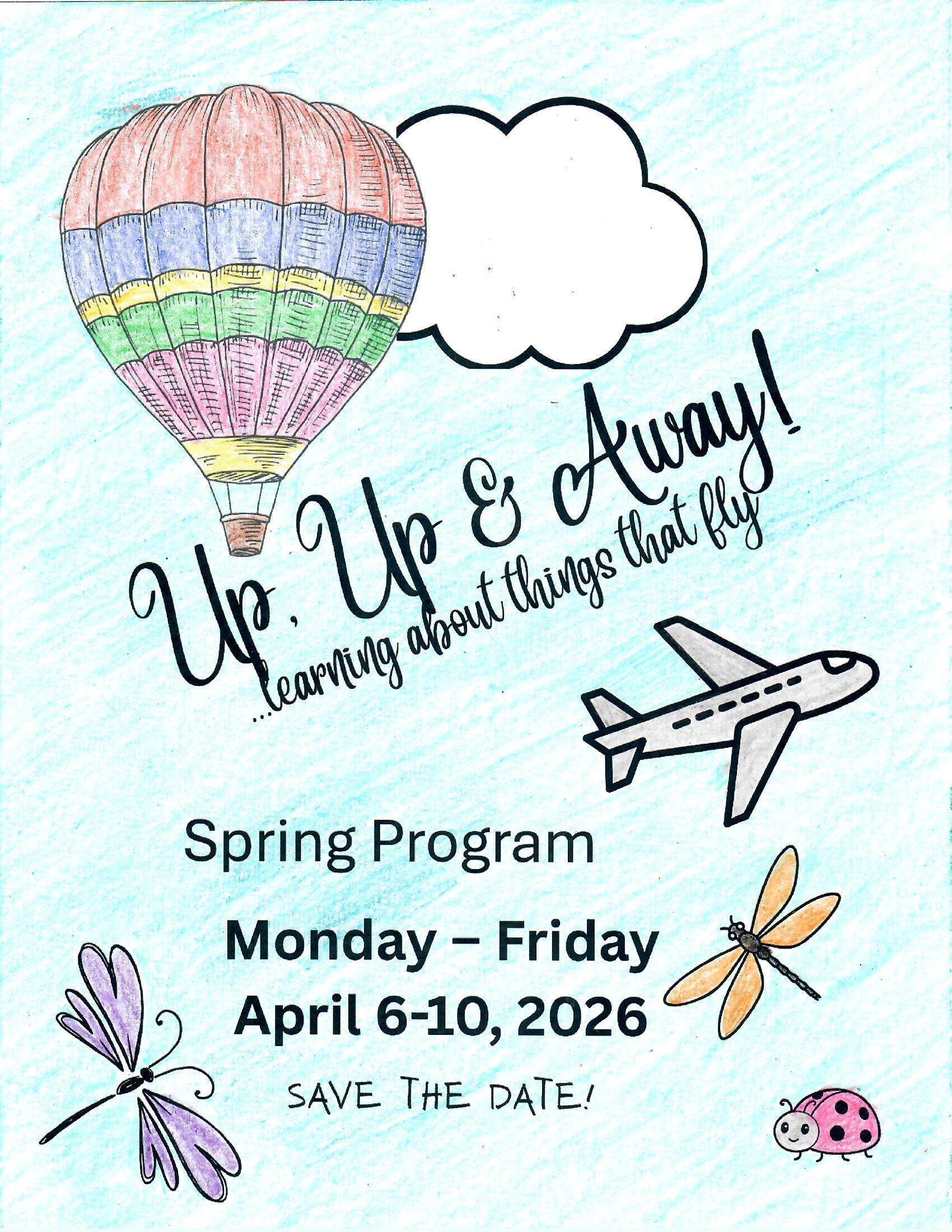 Save the date for Spring Program '26 - April 6-10, 2026
