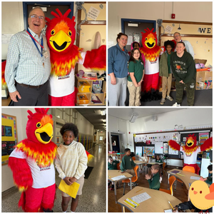 Ember the Phoenix with More Students