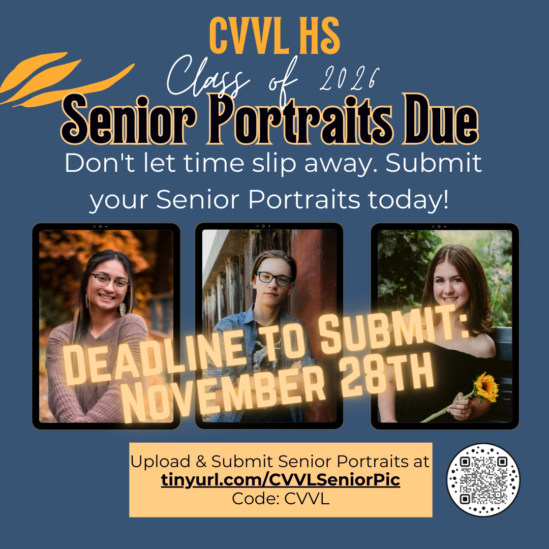 Class of 2026 Senior Portraits are Due Image