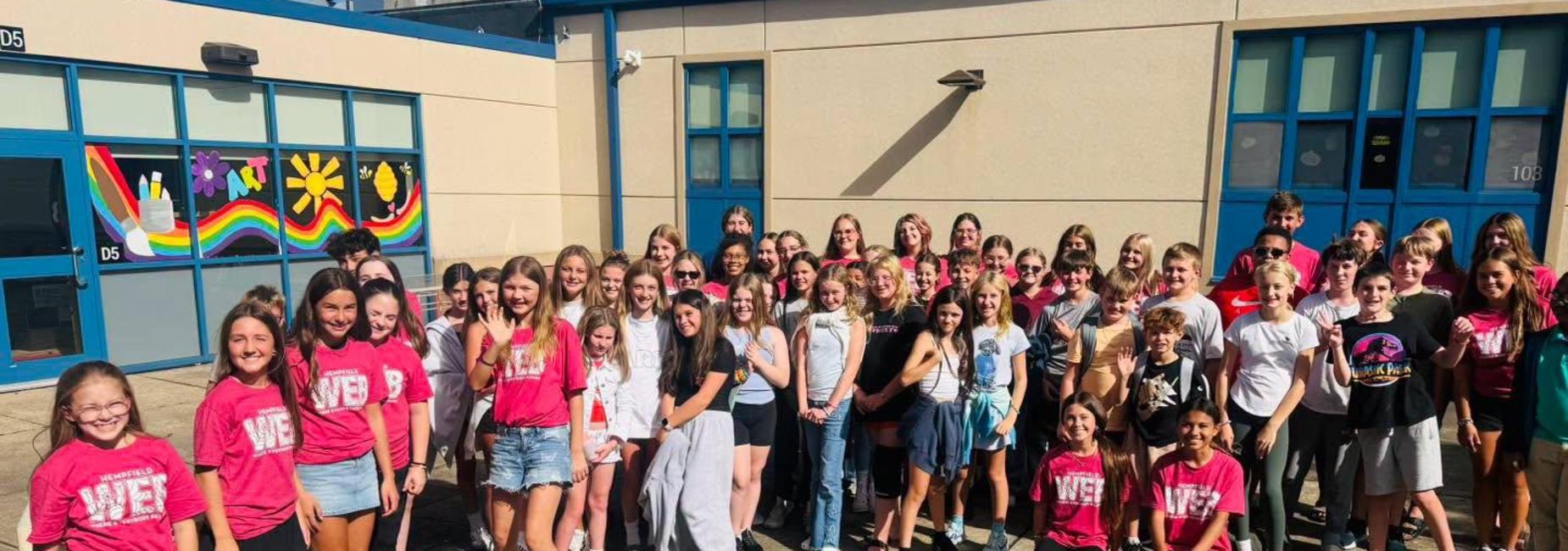 Wendover WEB Leaders and 6th Graders
