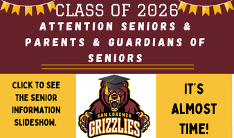 IMPORTANT INFORMATION for Class of 2026