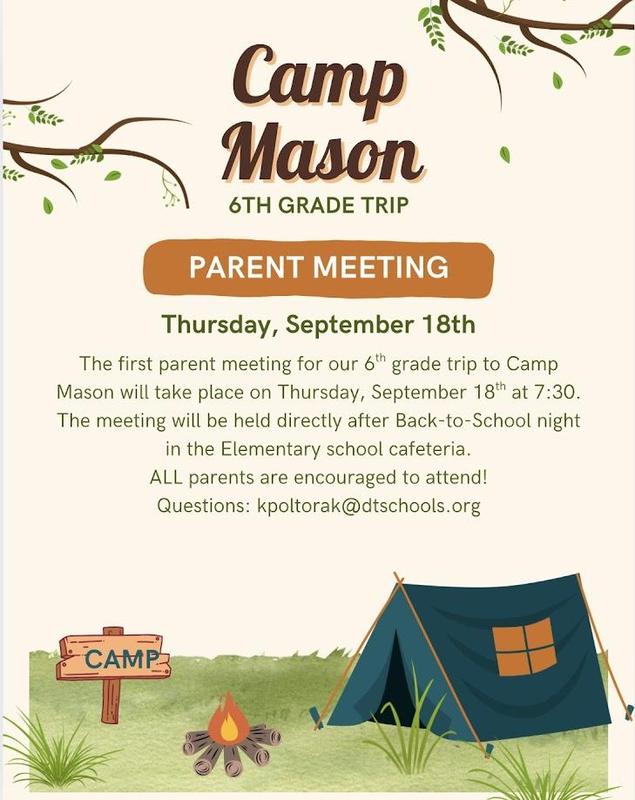 Camp Mason Parent Meeting
