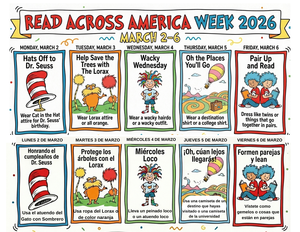Read Across America Flyer- Theme Days