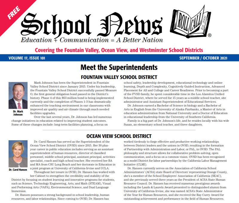 School News: September 2021 Featured Photo