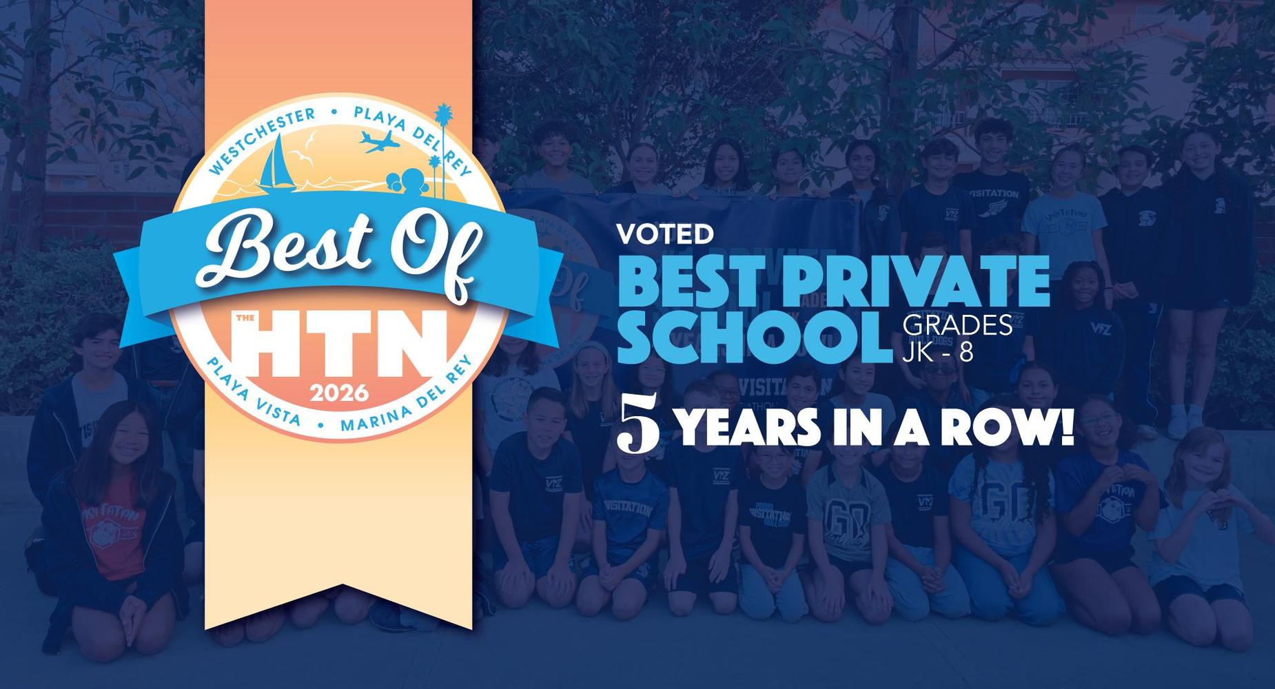Best Private School 5 Years in a Row