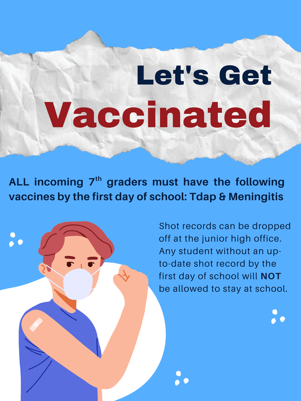 Required Vaccinations - 7th Graders