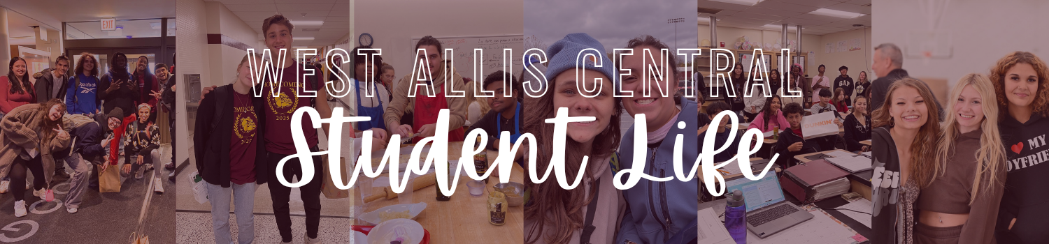 Central student life photos banner