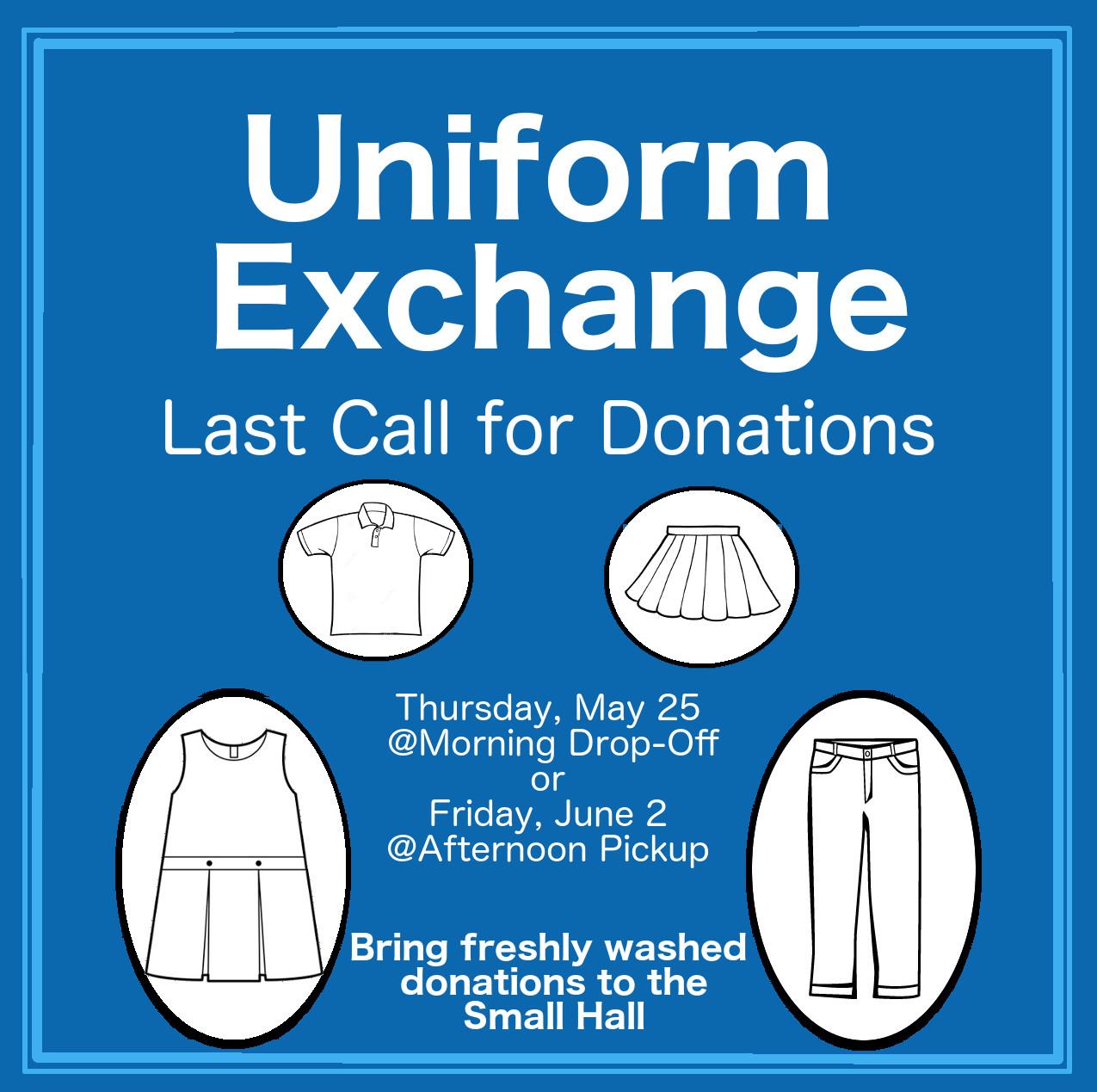 Uniform Donations
