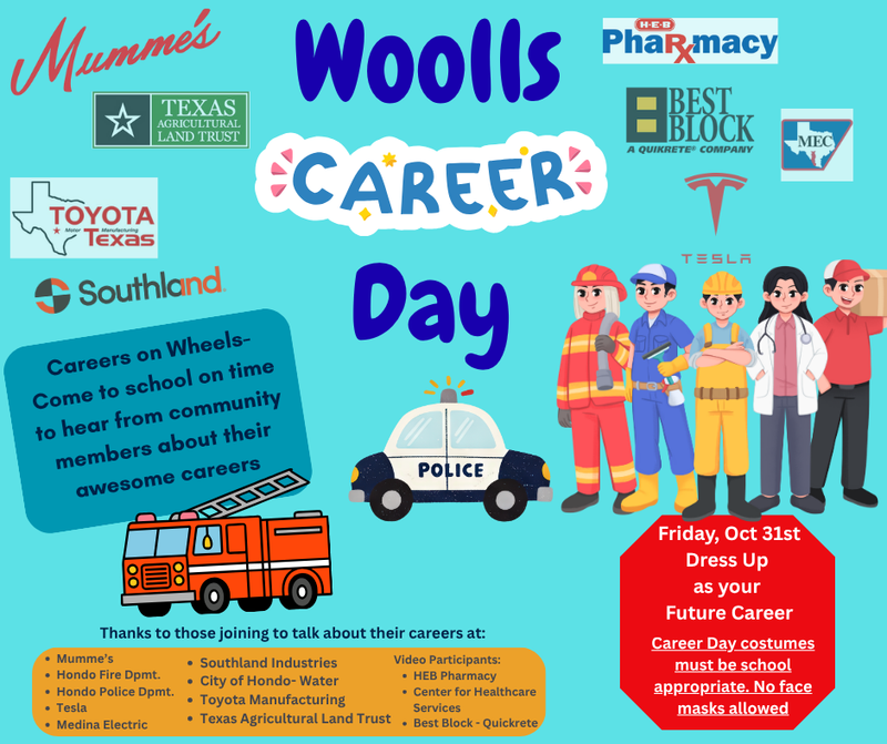 Career Day Oct 31st