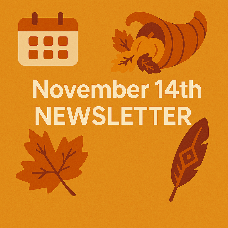 November 14 Newsletter