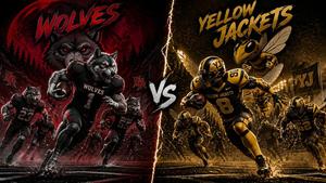 Varsity Wolves going against the Alto Yellow Jackets