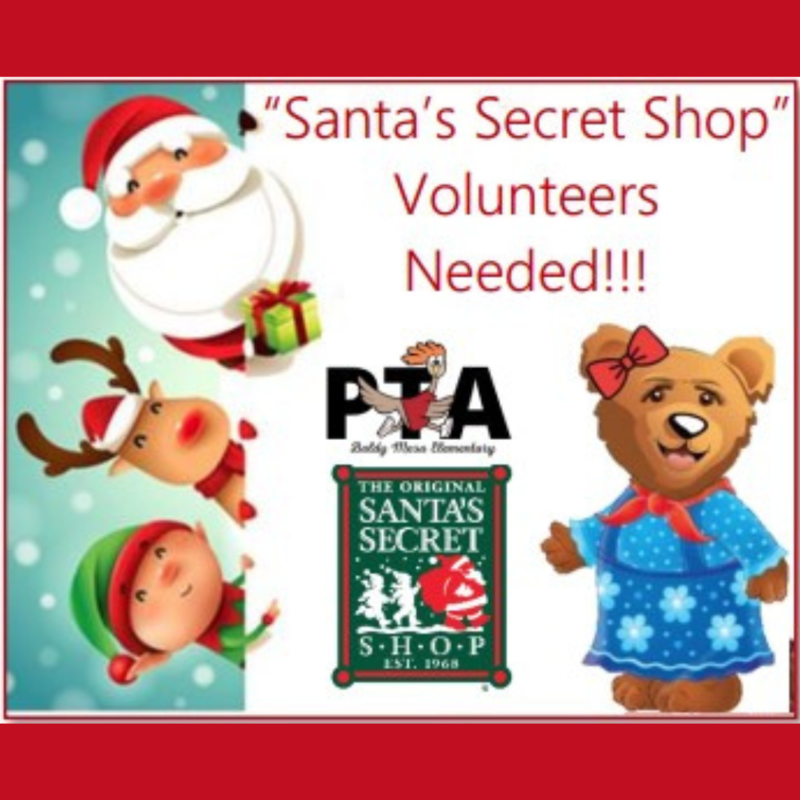 Santa Secret Shop Volunteer Form