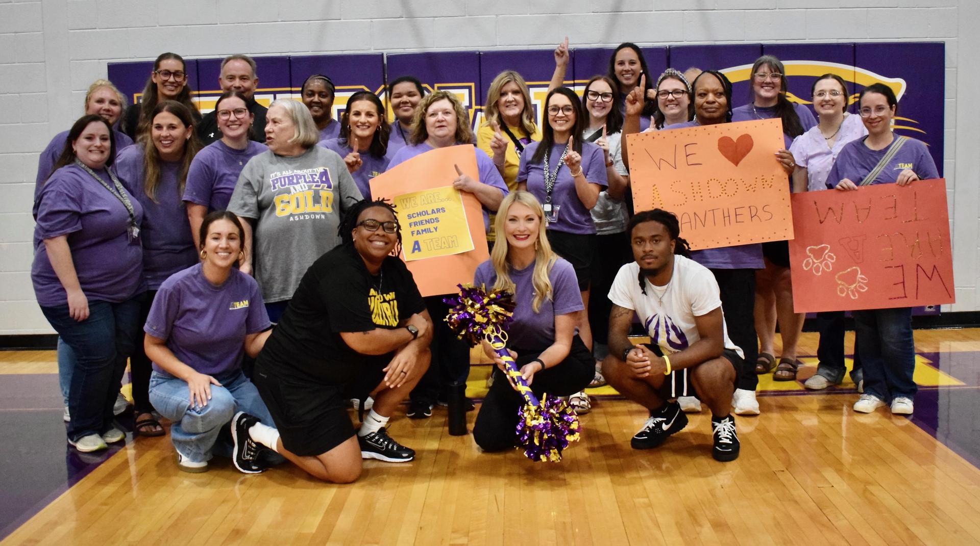 AJHS Pep Rally Spirit Stick Winners