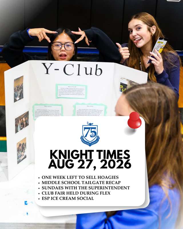 KNIGHT TIMES - AUGUST 27 Featured Photo