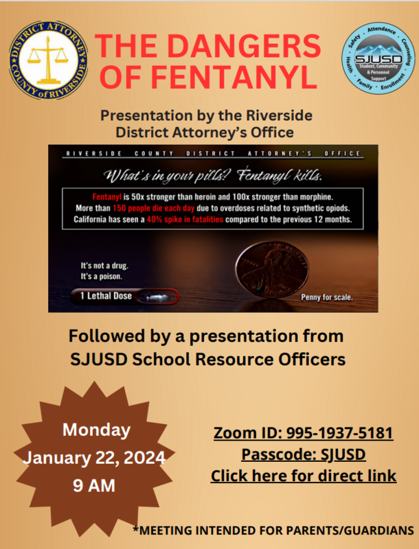 flyer for informational workshop