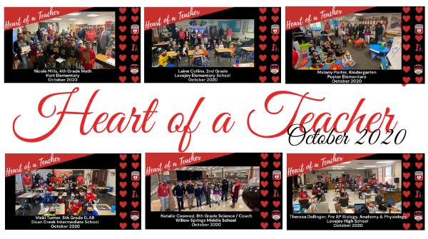 Message from Mike: October Heart of a Teacher