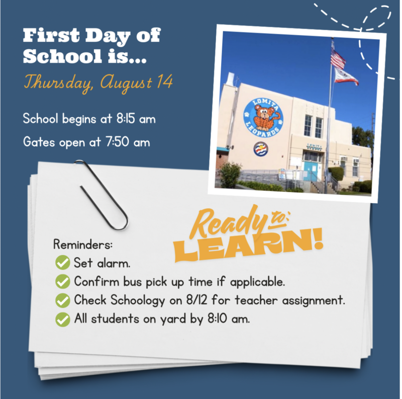 First day 8-14-25