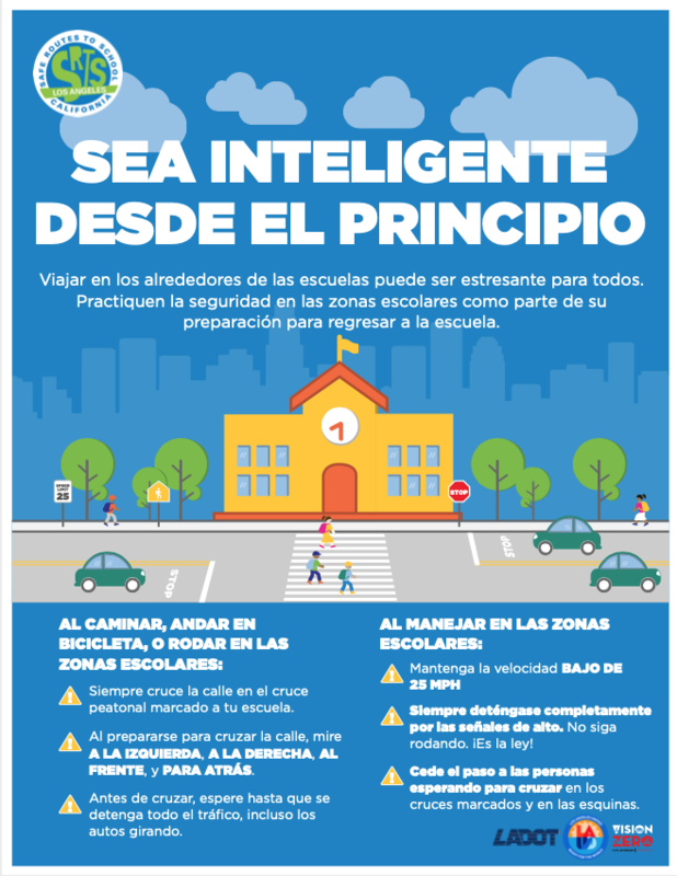 Safe Routes To School Spanish
