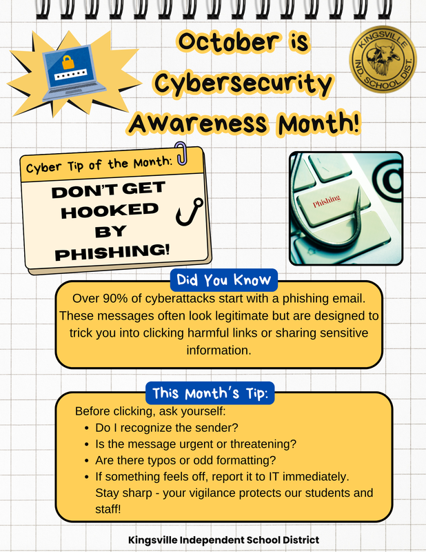 Cybersecurity Awareness Flyer