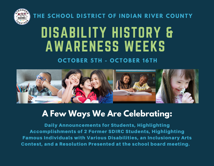 Disability History and Awareness Weeks Featured Photo