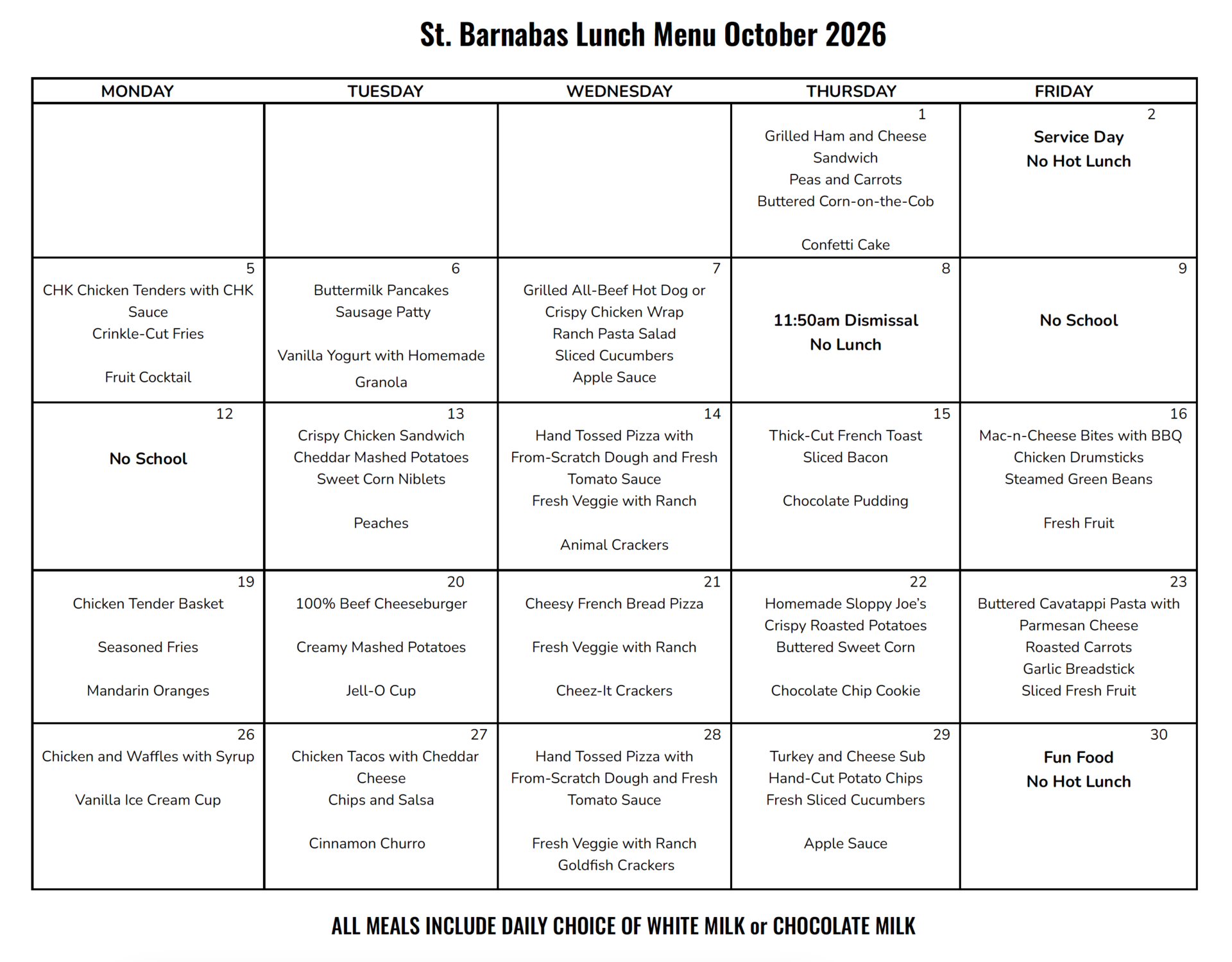 LunchMenu