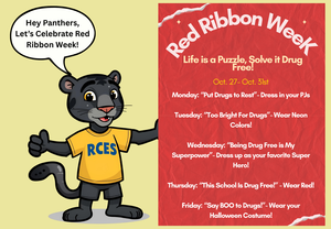 Red Ribbon Week Flyer Image