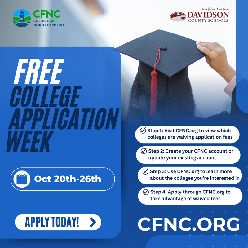 Free College Application Week 10/20-10/26 Featured Photo