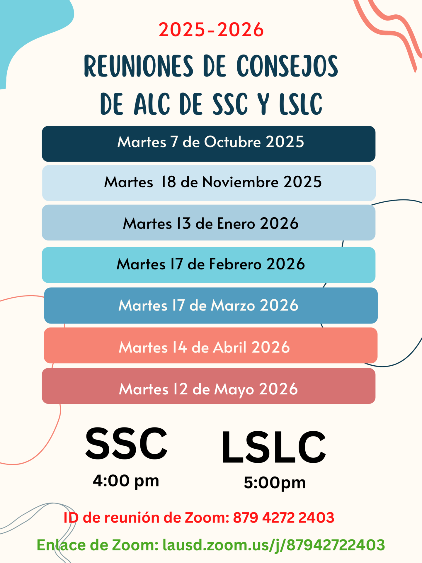 ssc-lslc dates span