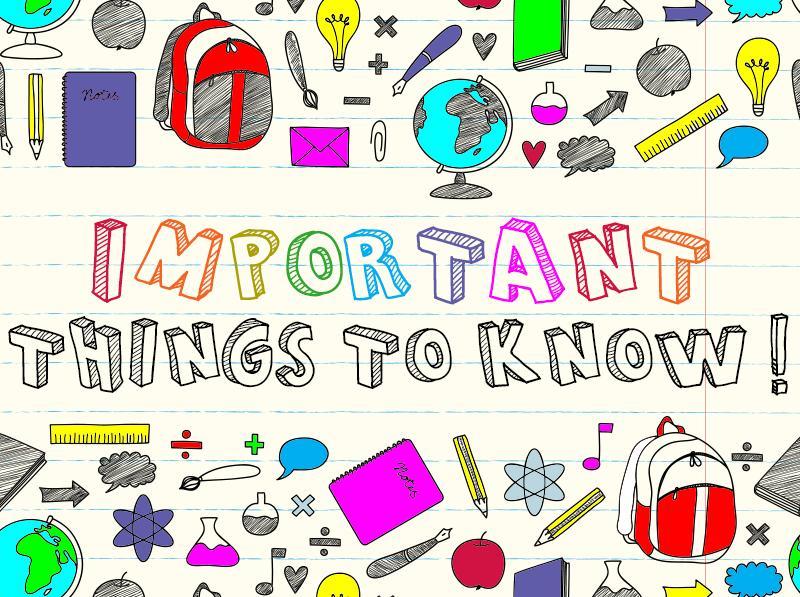 K-5 Important Information for the 22-23 School Year Featured Photo