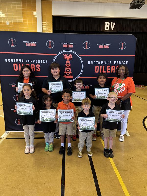 April Students of the Month Featured Photo