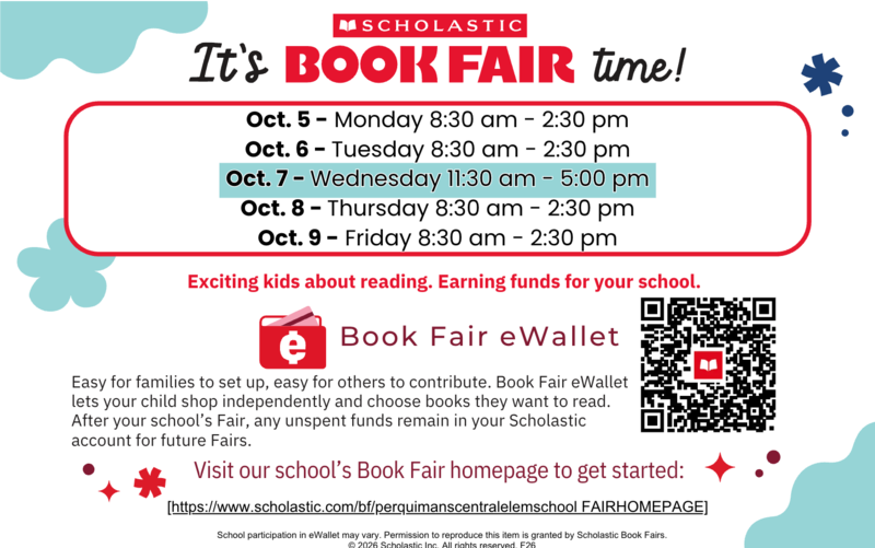 Book Fair Dates/Times