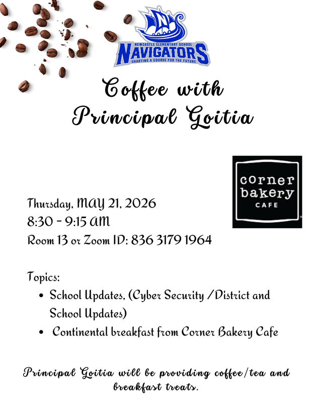 coffee with the principal