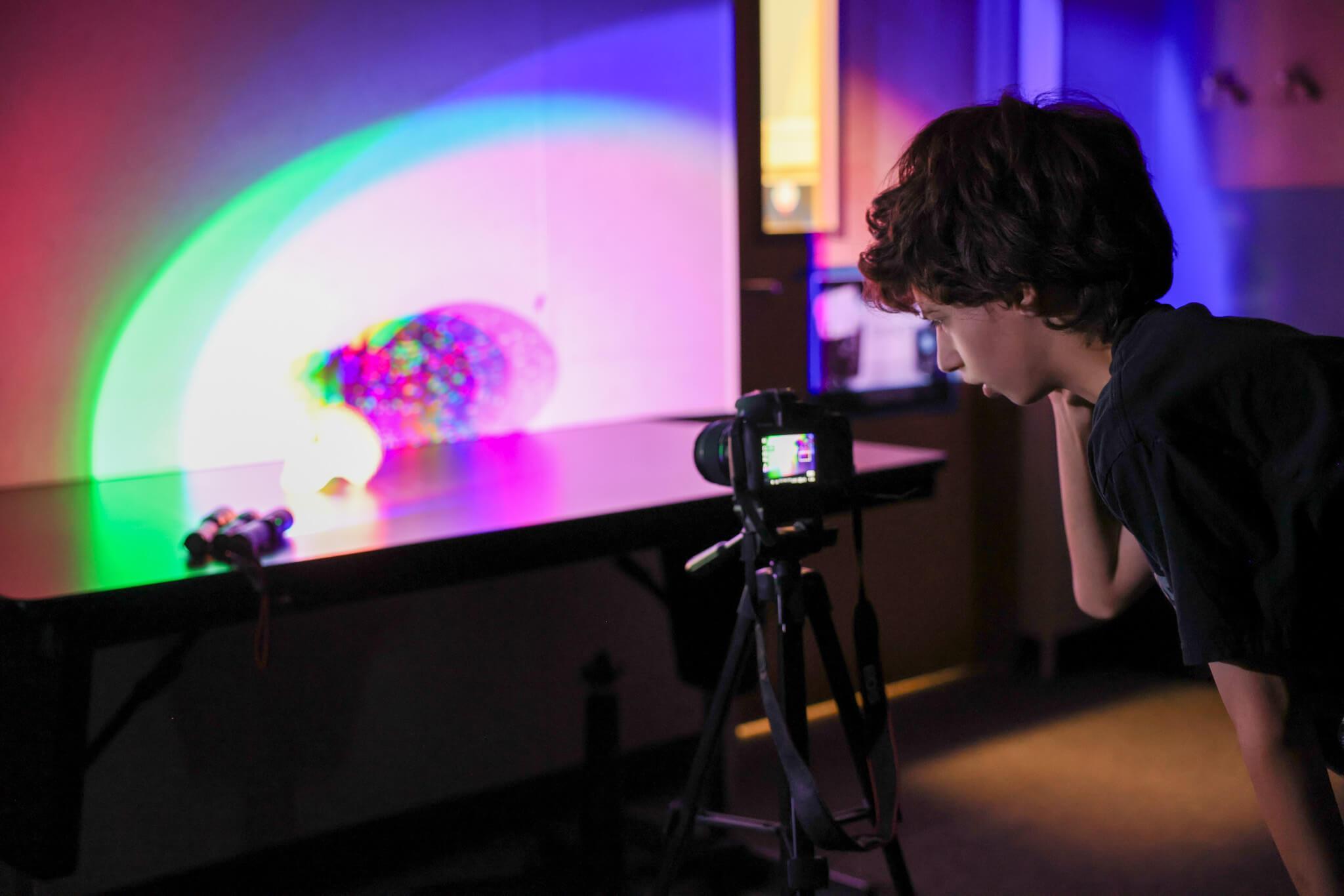 Student engaged in quality academic learning and programs