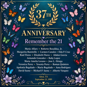 Remember the 21 - 37th Memorial Anniversary