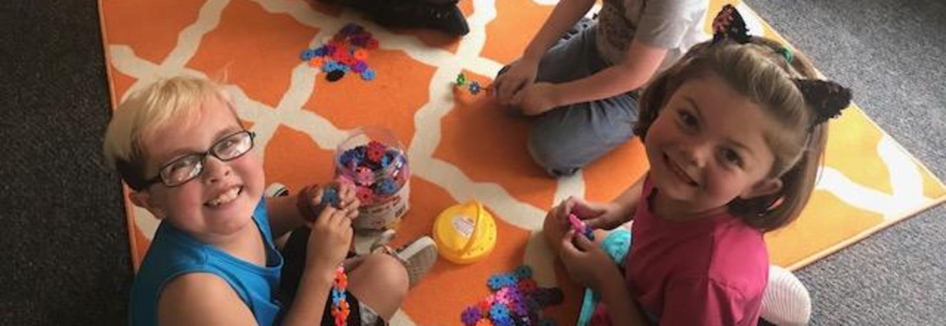 First Grade students reading