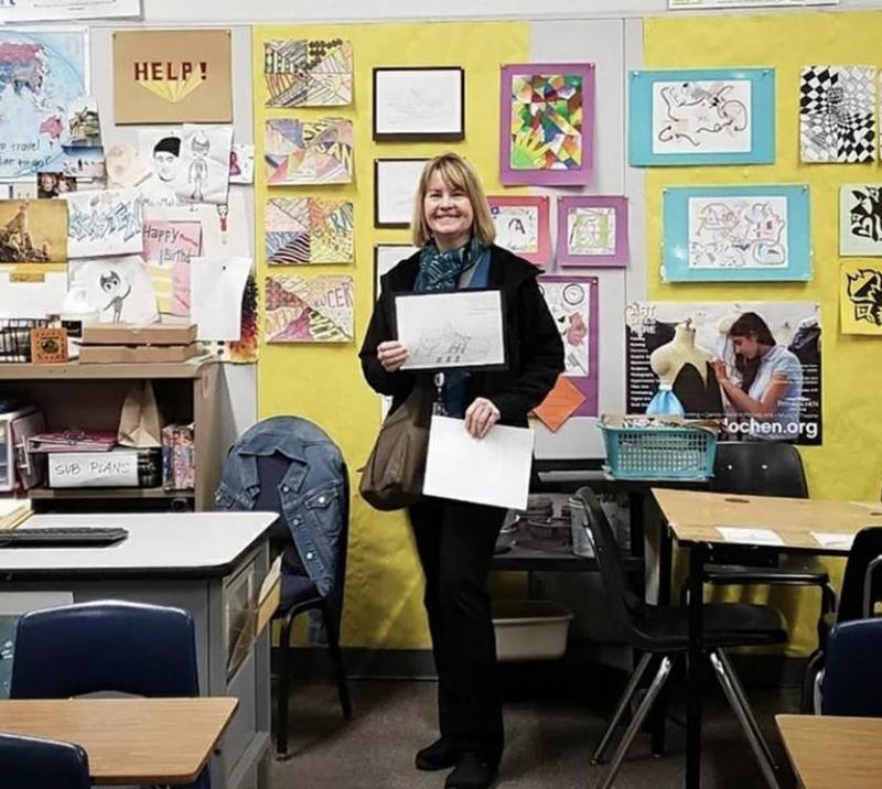 Ms. Mahaffey is LUSD's Educator of the Week Featured Photo