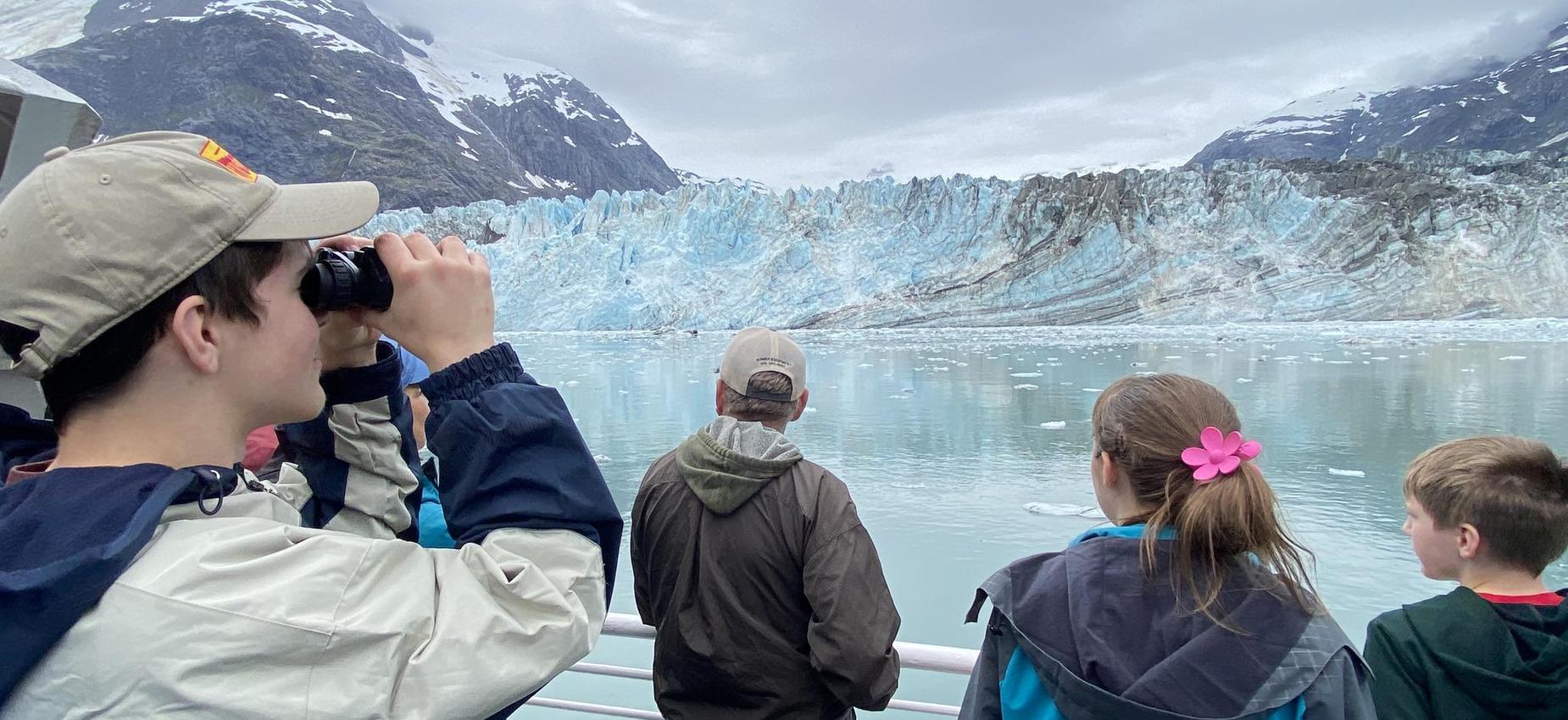 AHS students on a field trip.
