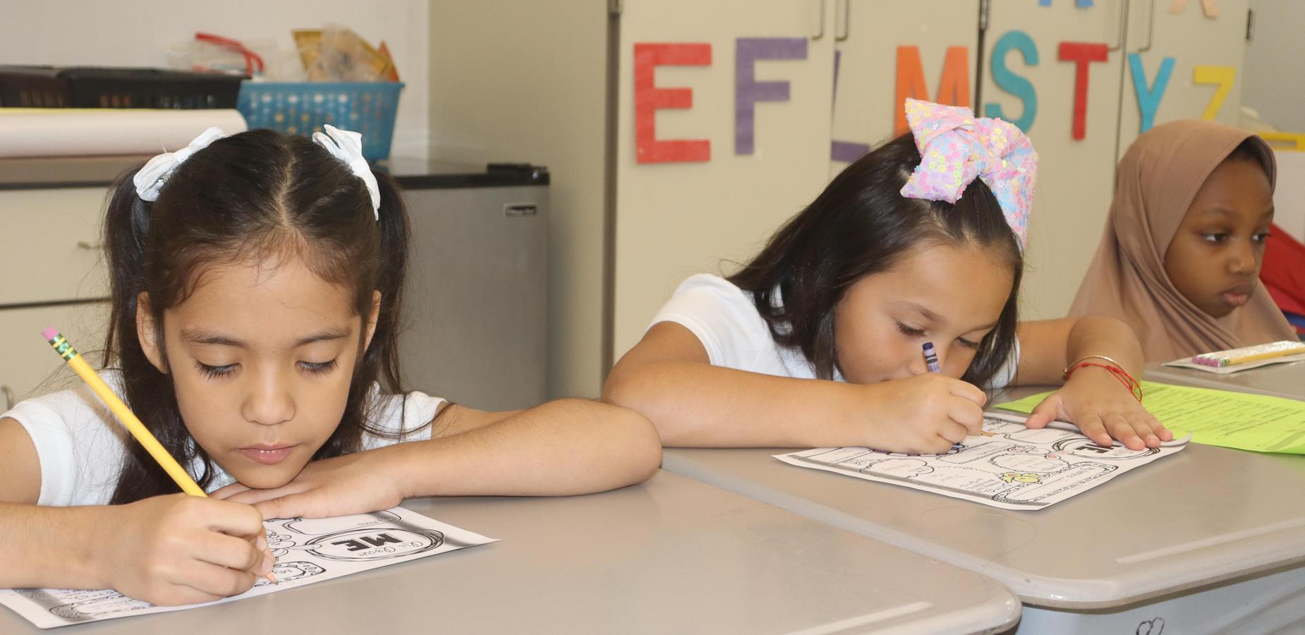 Scholars at Tyson Elementary School First Day Back