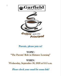 Principal's Coffee Talk Featured Photo