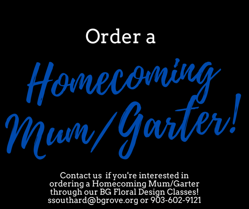 Homecoming Mum and Garters