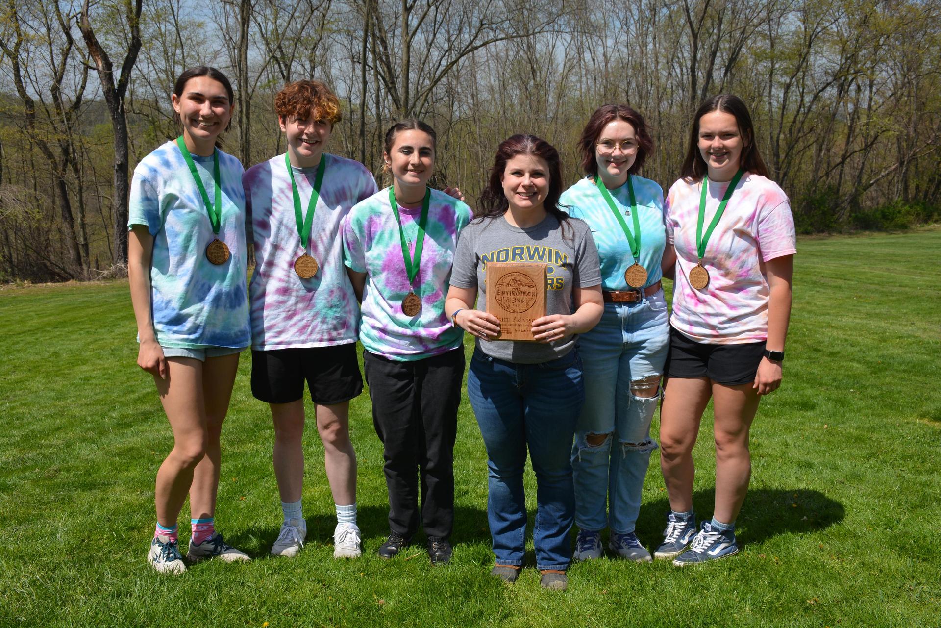 Students placed 3rd at the 2023 Westmoreland County Envirothon. 
